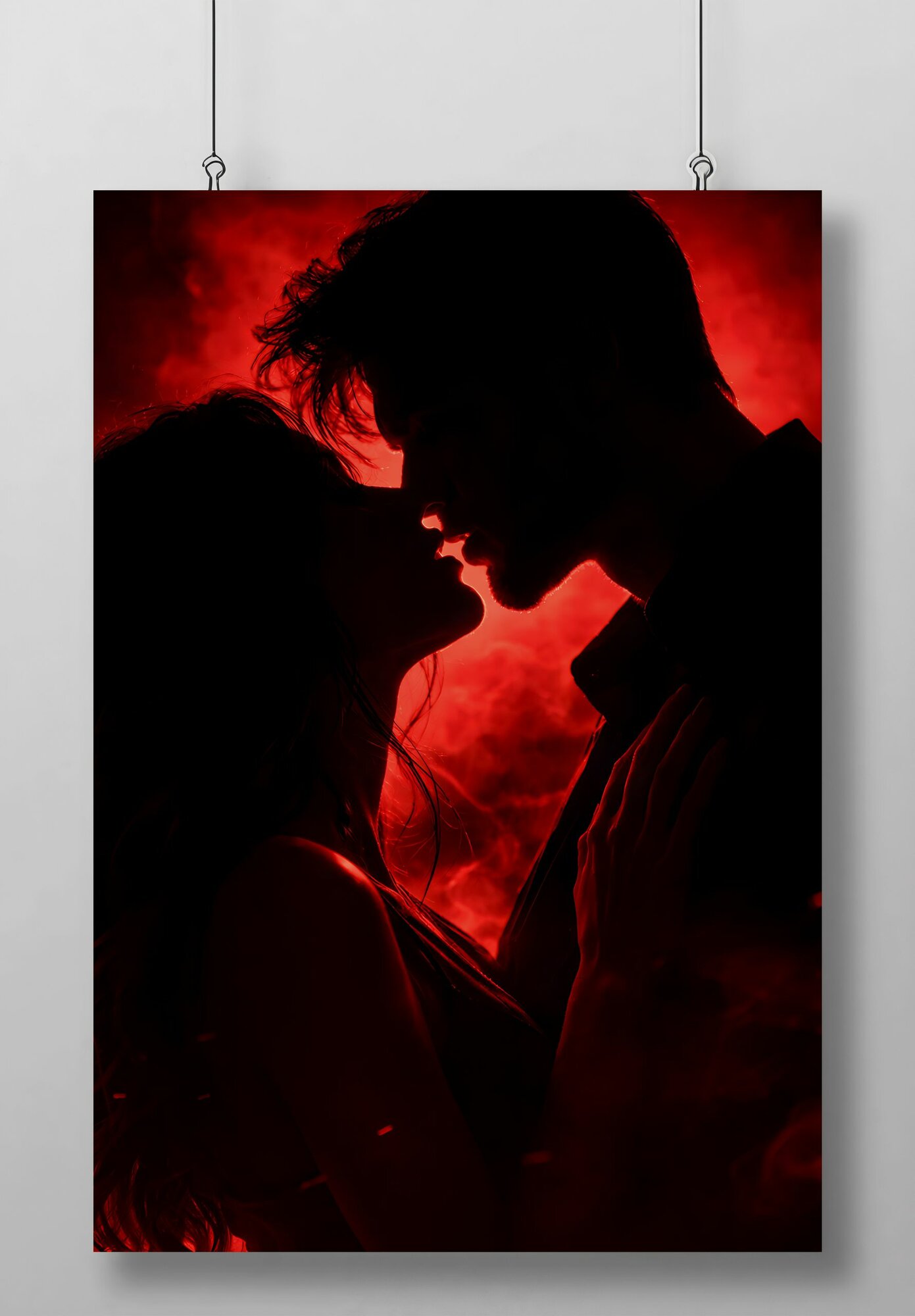 Постер/Плакат Мрачная Романтика Хэллоуина(Dark Romance Halloween)