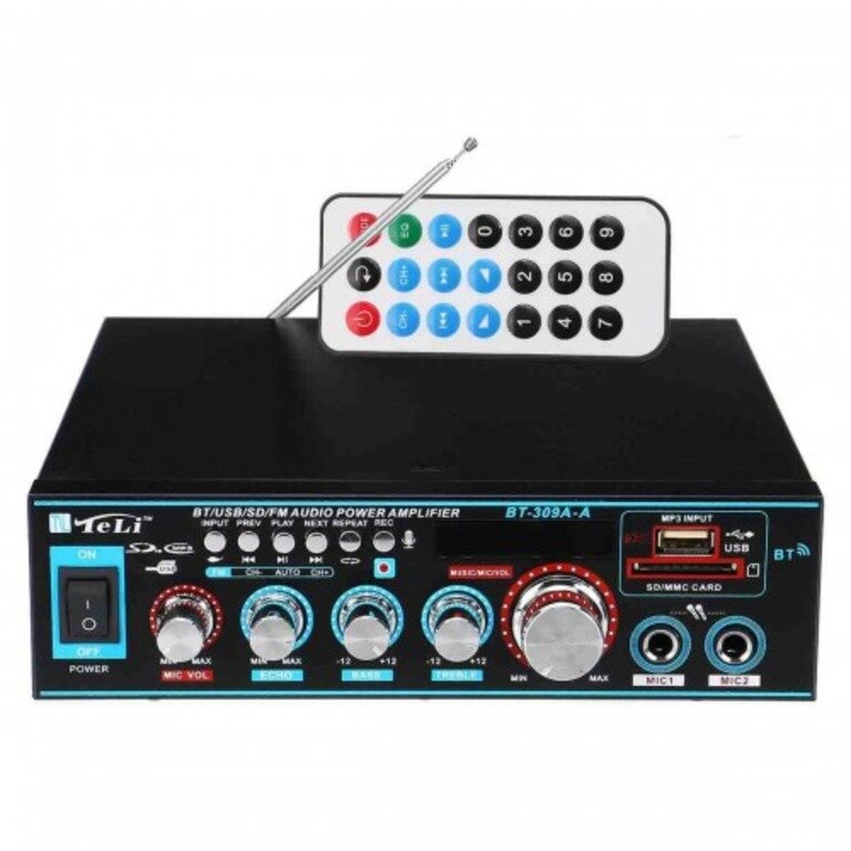 Bluetooth усилитель для колонок Teli BT-309A-A