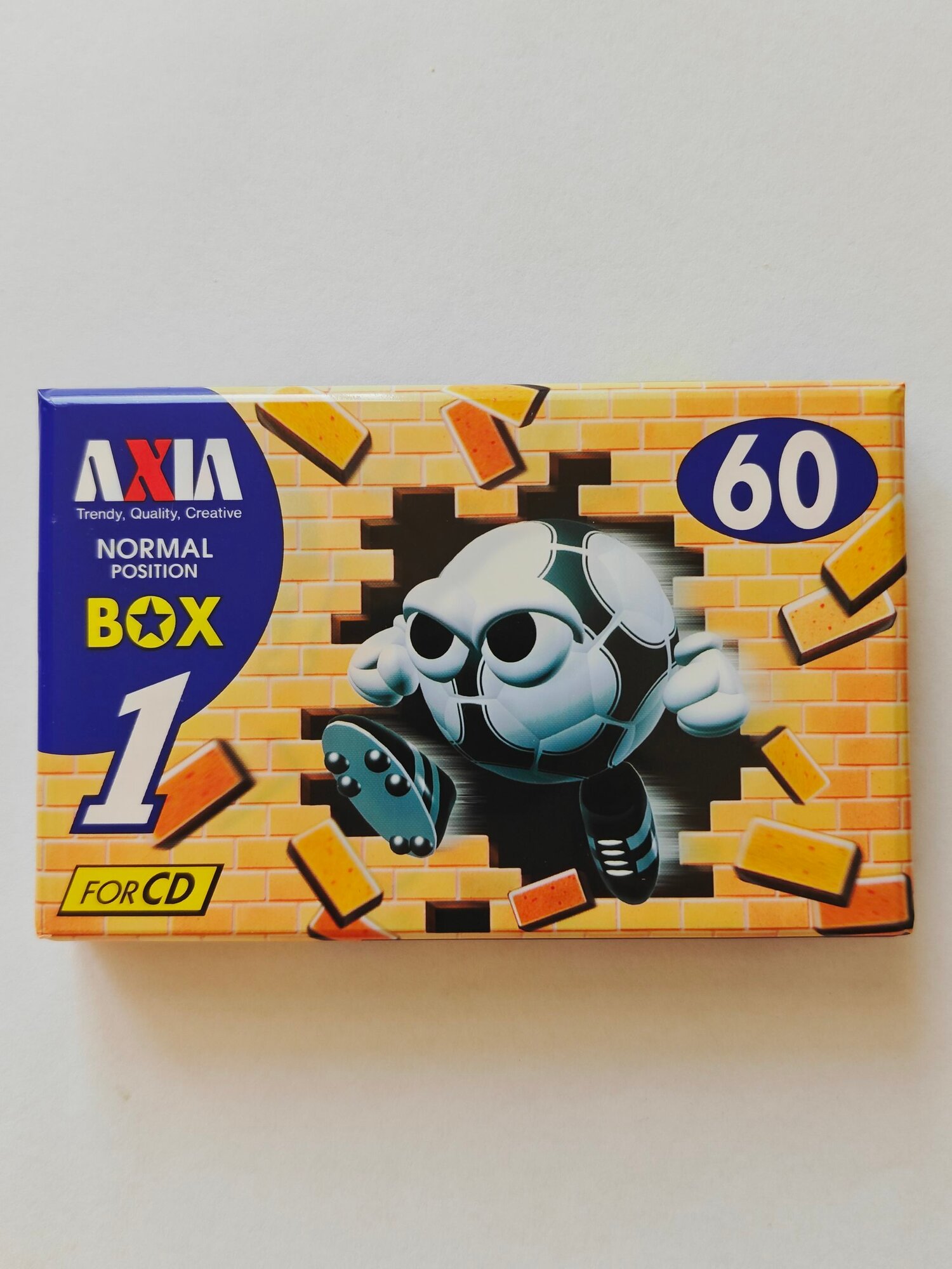 Аудиокассета запечатанная AXIA BOX-1 60