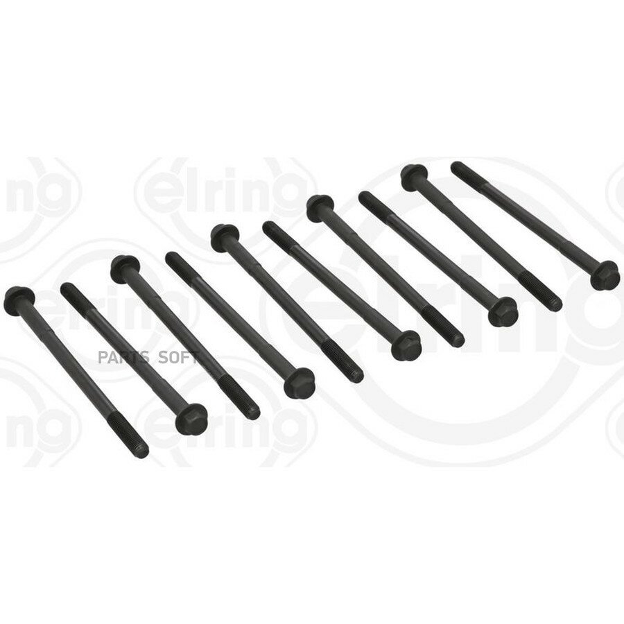 ELRING 356390 356.390 к-кт болтов ГБЦ! 10шт\ Daewoo Nexia/Espero 1.5/1.6 16V 95>