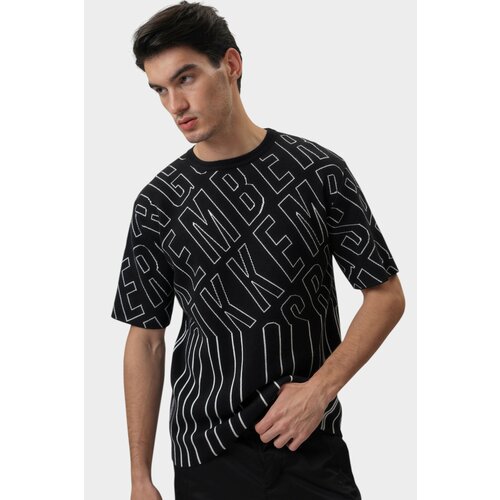 фото Футболка bikkembergs, размер xl, черный