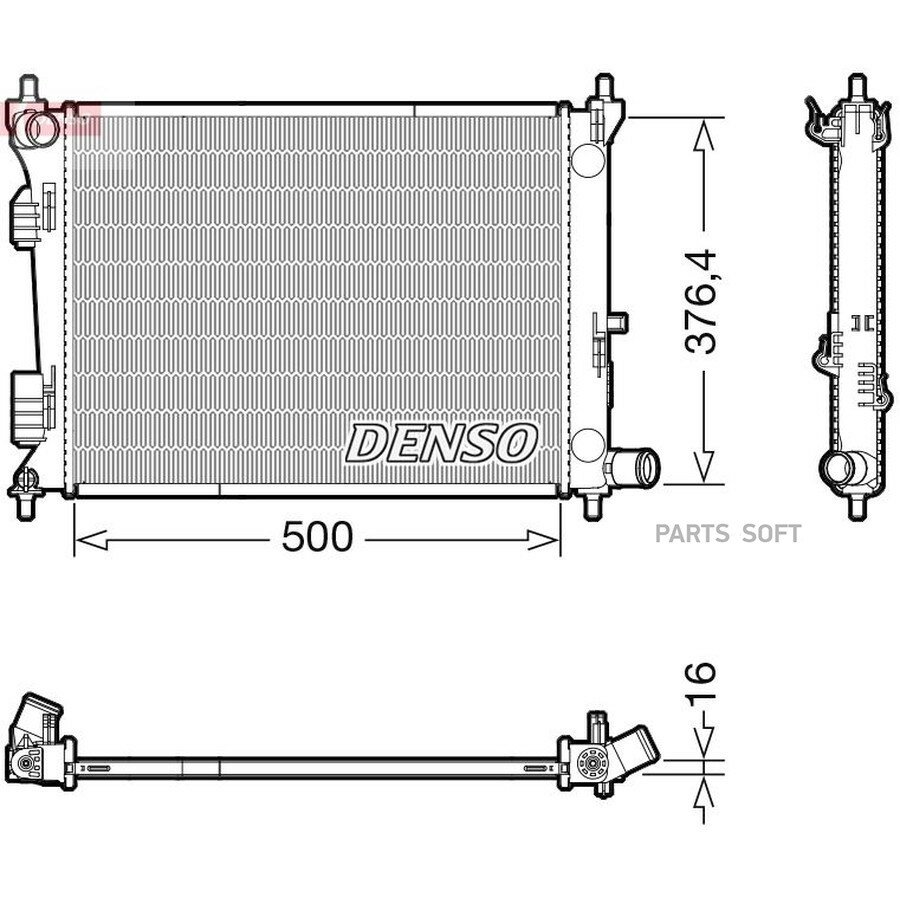 Автозч от официального дистрибьютора, DENSO, артикул DRM41017