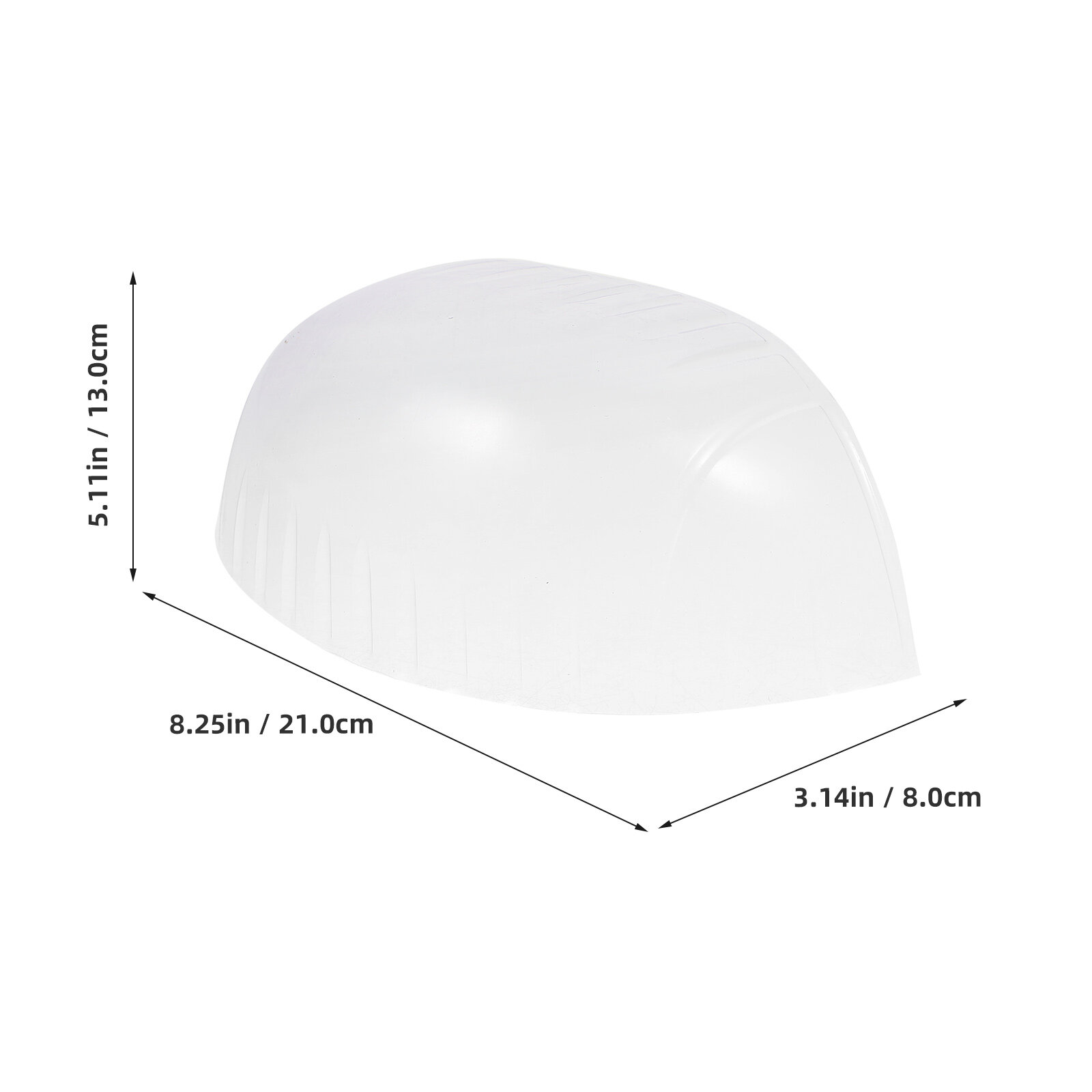 50 Штук Вставок Для Формовки Бейсболок Из Пластика Размер 21.00X13.00X8.00Cm