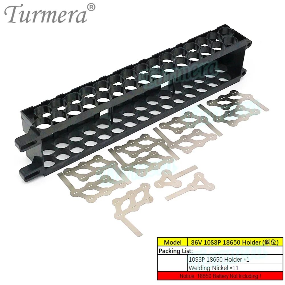 Держатель аккумулятора Turmera 10S3P 18650 для электровелосипеда Holder Nie CW