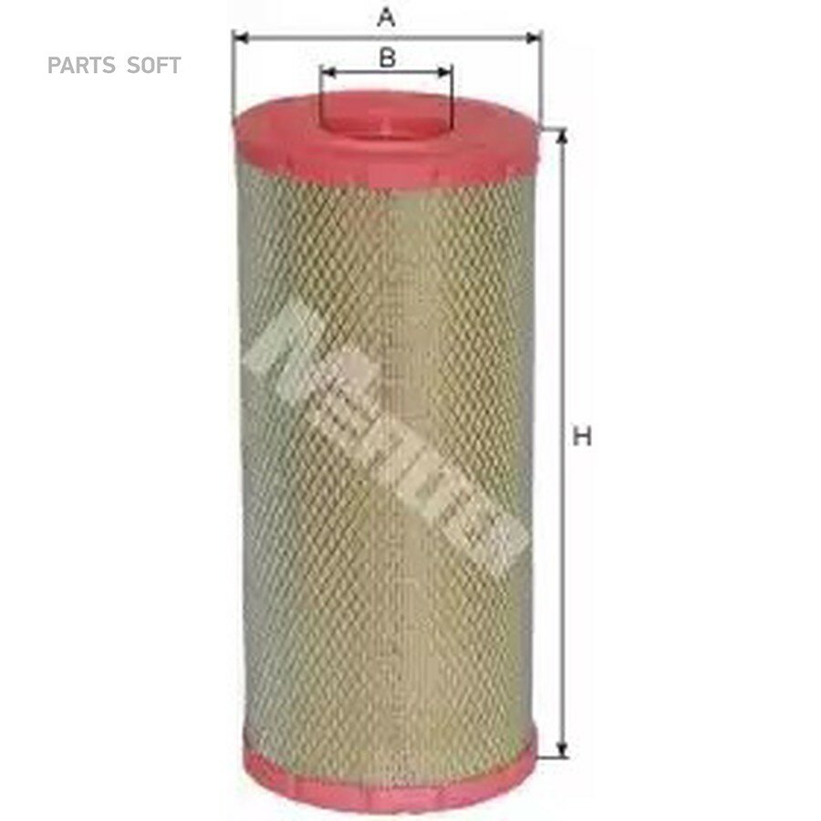 M-FILTER A1081 A 1081 фильтр воздушный! H354 D153 d64.7\ CASE