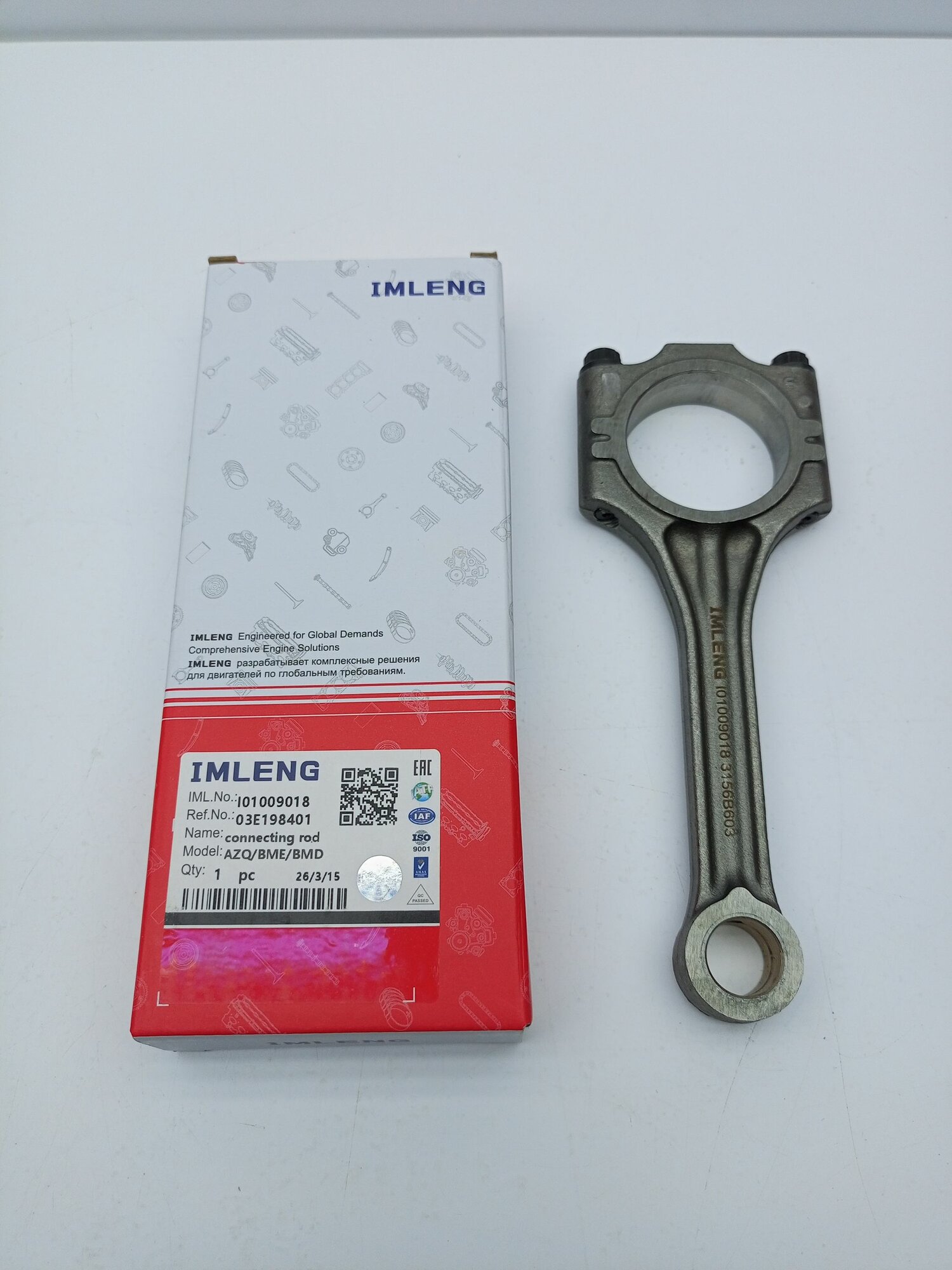 Новый шатун VW VAG 1.2 BMD BBM 6V IMLENG I01009018 36AC