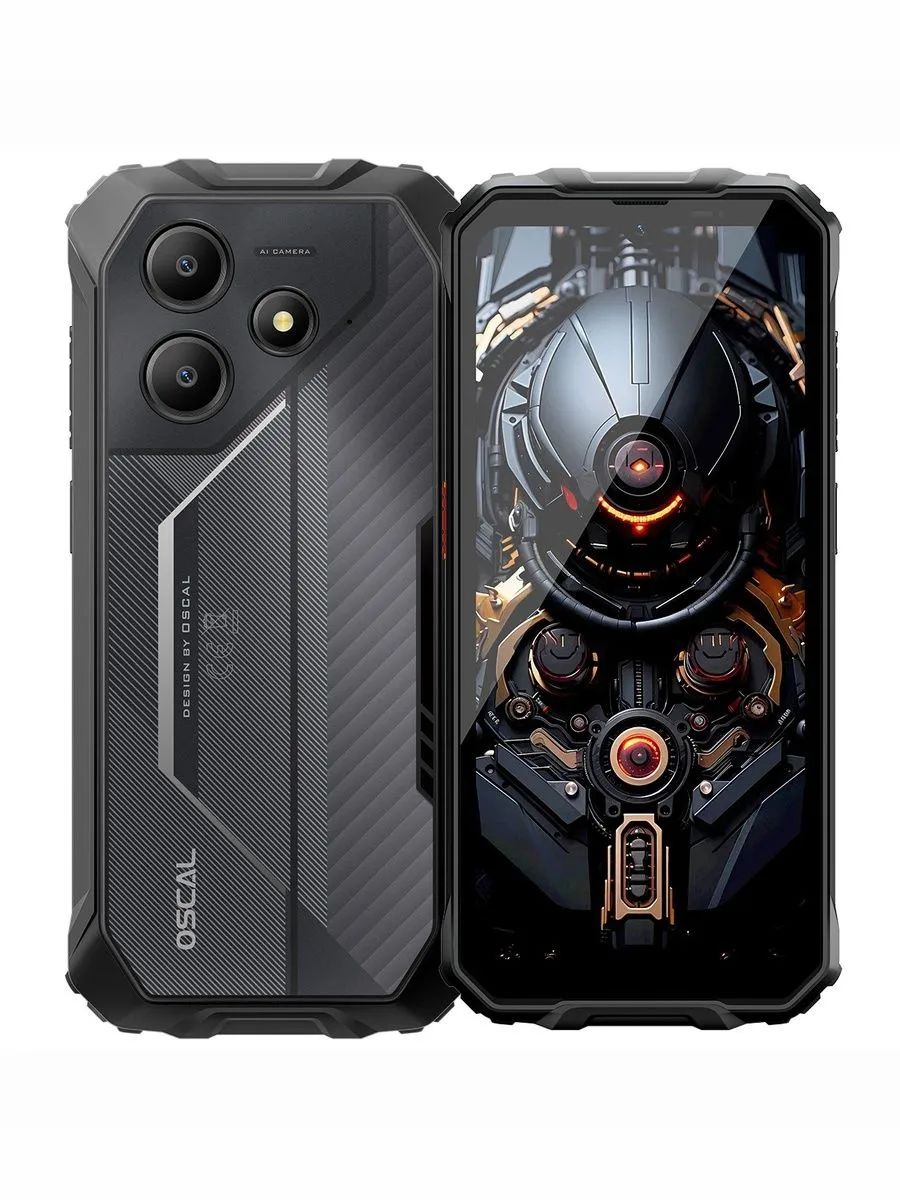Смартфон OSCAL MARINE 2 6+256GB BLACK