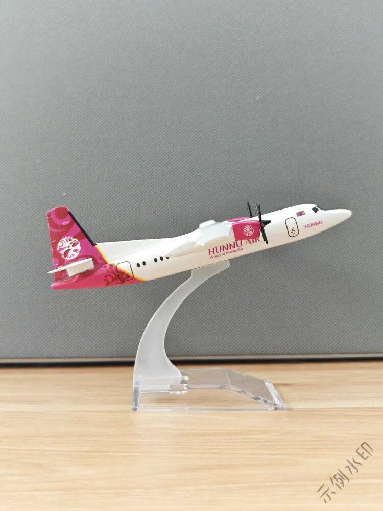 Металлическая модель самолета Hunnu Air, 16 см