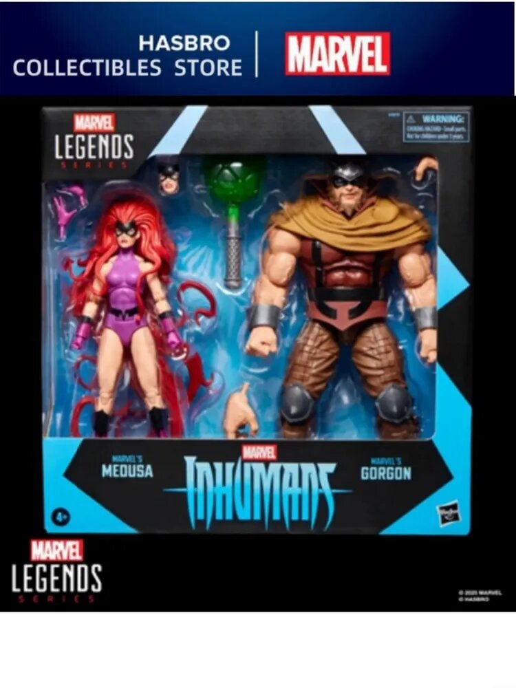 Игрушечные фигурки-украшения Hasbro Marvel Legends Medusa & Gorgon 6 Inch Action Figure 2pack