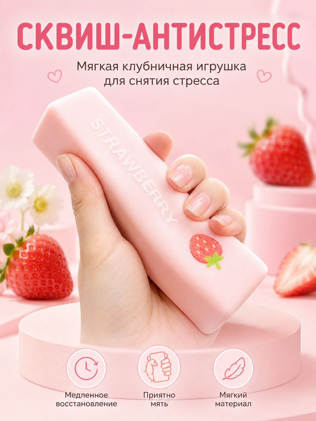 Сквиш Butter масло слайм антистресс