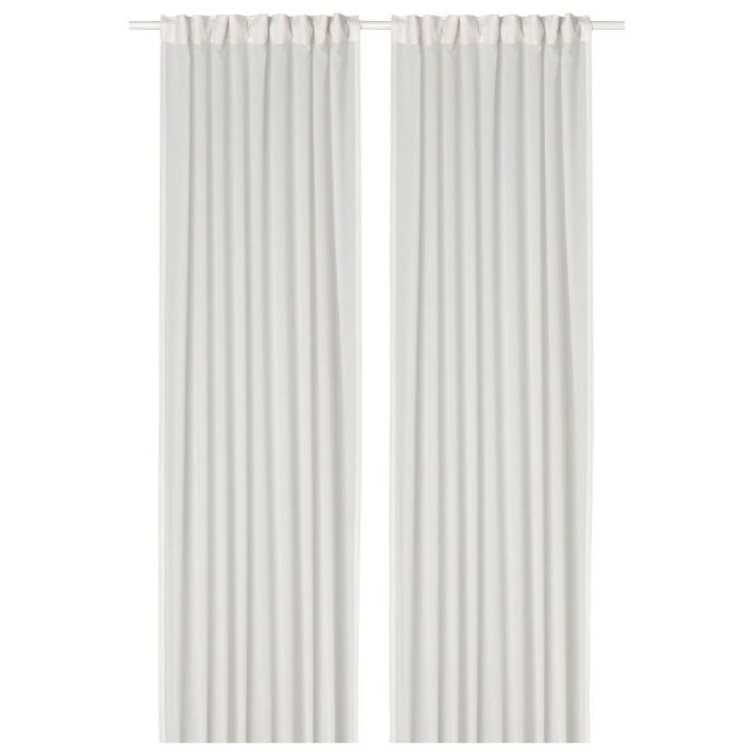 IKEA Тюль 145x300 см белый-