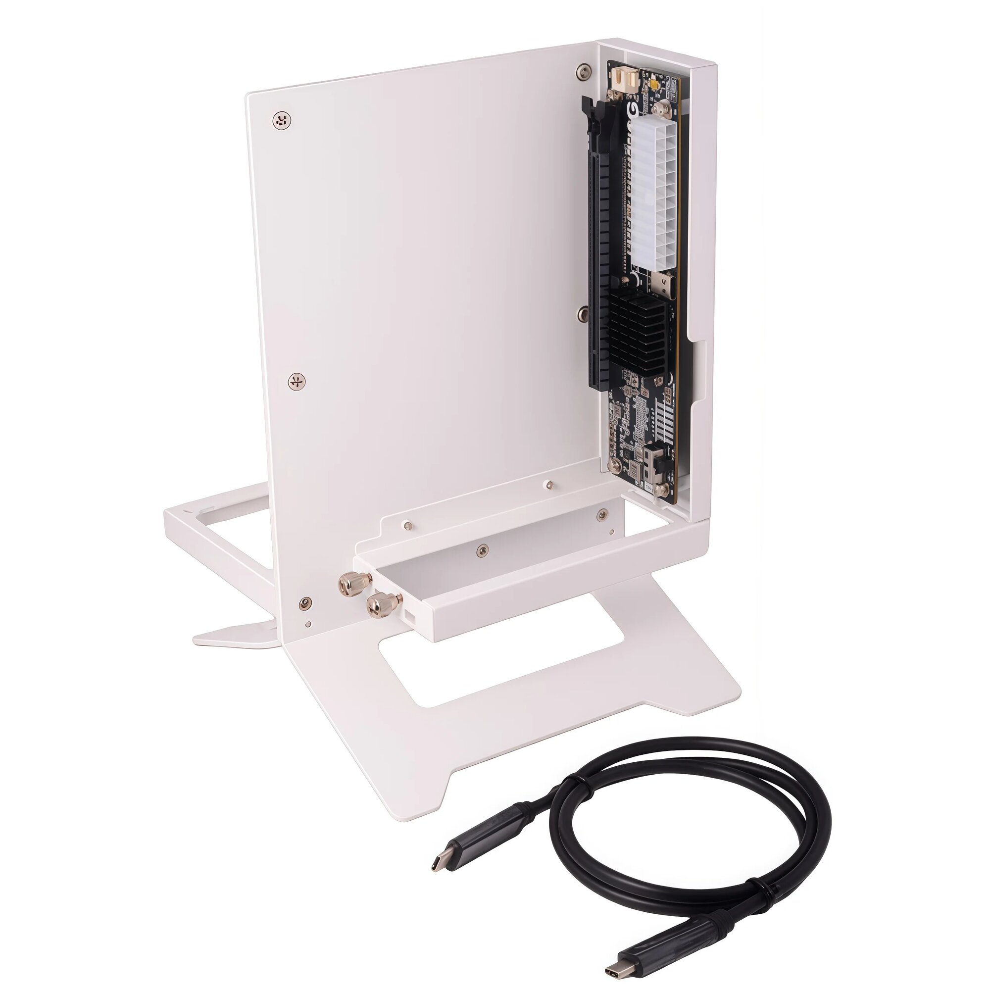 ADT-Link UT4G eGPU адаптер USB4 для ноутбука Белый, UT4G-BK8