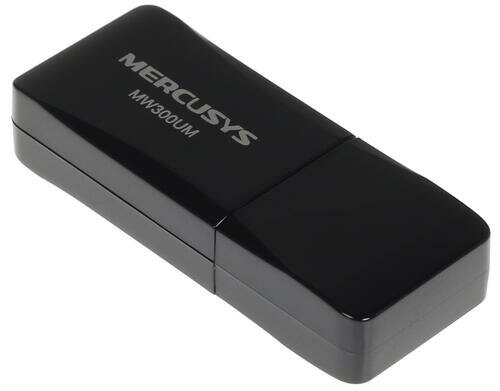 Wi-Fi адаптер Mercusys MW300UM N300 USB 2.0