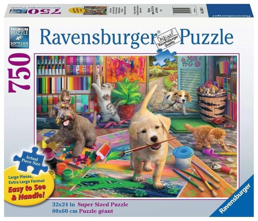 Пазл Ravensburger Маленькие художники , 750 элементов