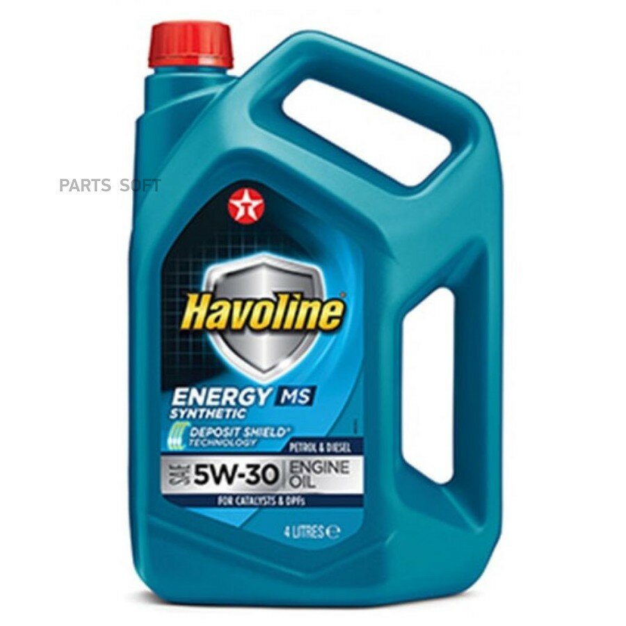 TEXACO Havoline Energy MS 5W30 4Л от официального дистрибьютора, TEXACO, артикул 801735MHE
