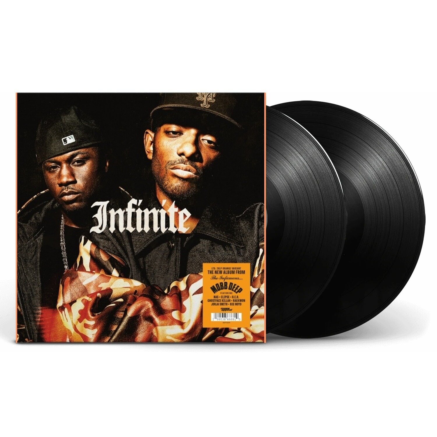 Виниловая пластинка Mobb Deep - Infinite, 2 x Vinyl, LP, Album, Stereo, Orange