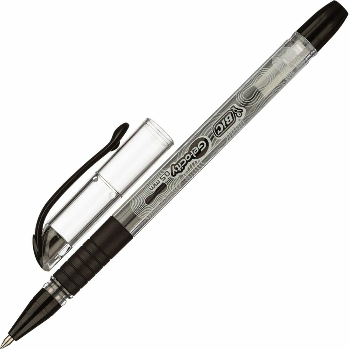 Ручка гелевая BIC Gelocity Stic (0.29мм, черная) (CEL1010266), 120шт.