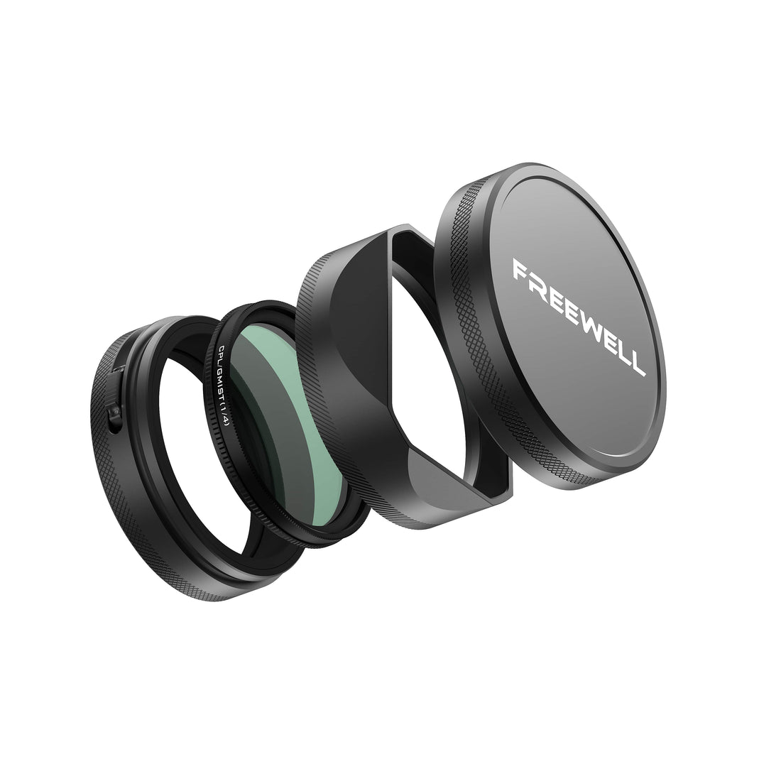 Набор аксессуаров Freewell X100 Series CPL/GMIST Filter Kit With Lens Hood (FW-FU-XB), черный