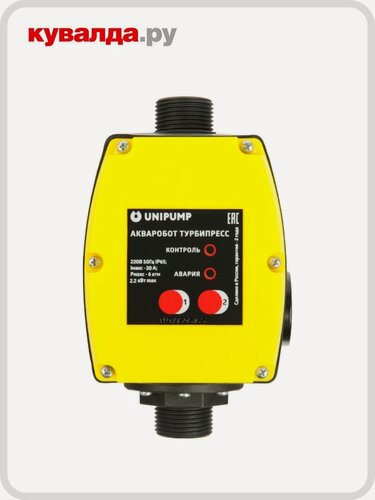 Изображение товара Блок управления насосом UNIPUMP Блок управления насосом турбипресс 3 кВт