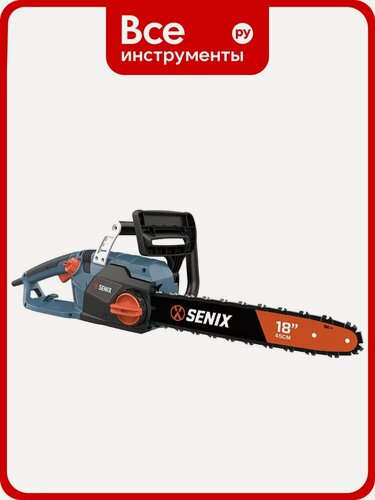 Изображение товара Электрическая цепная пила SENIX 2400 Вт, поперечное исполнение, 45 см шина CSE24-M2-EU