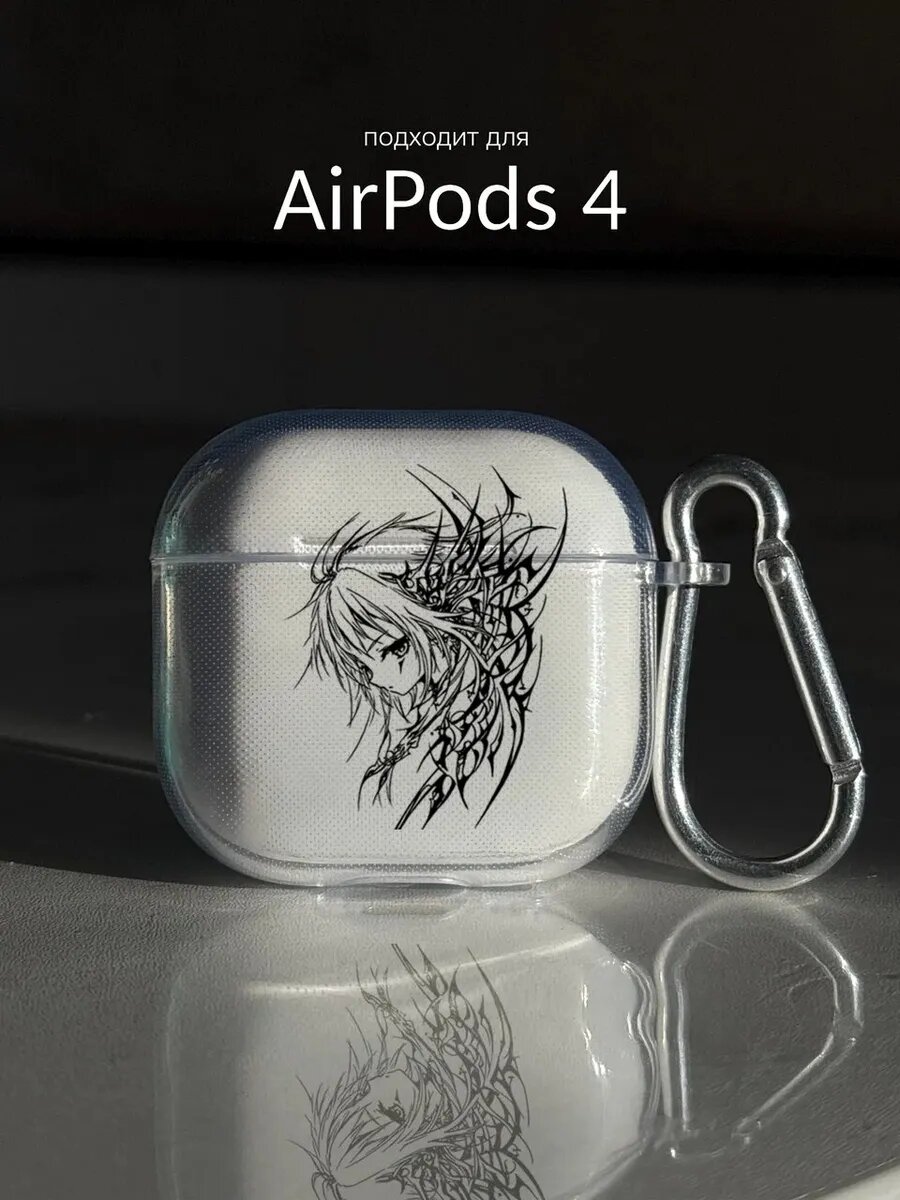 Чехол на AirPods 4 с аниме