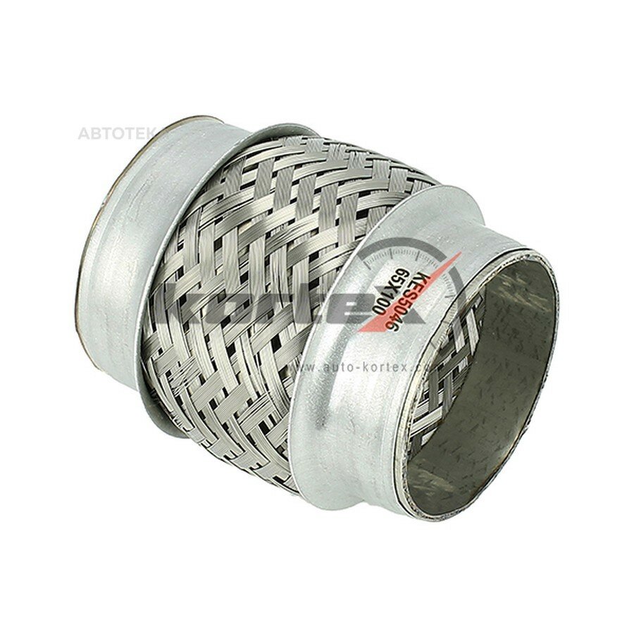 Гофра глушителя (65x100) KORTEX KES5046