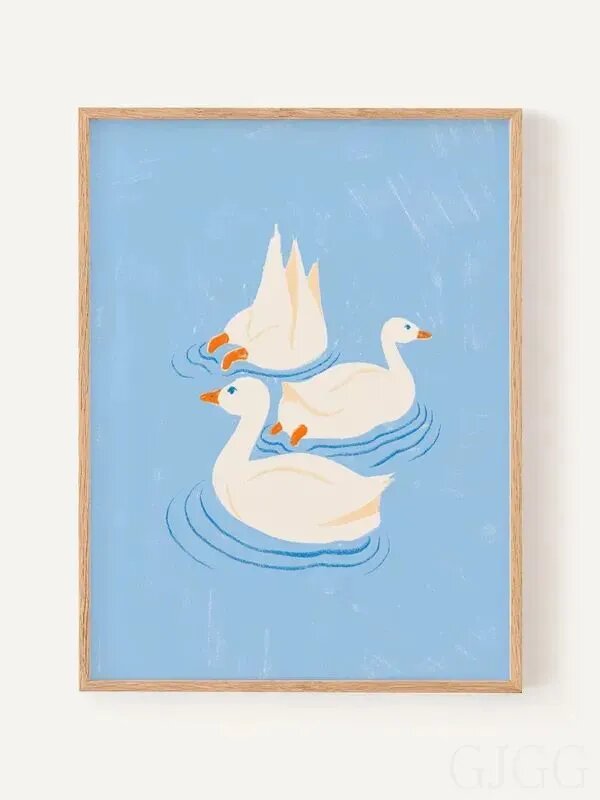 Постер "Ducks", 70х50 см