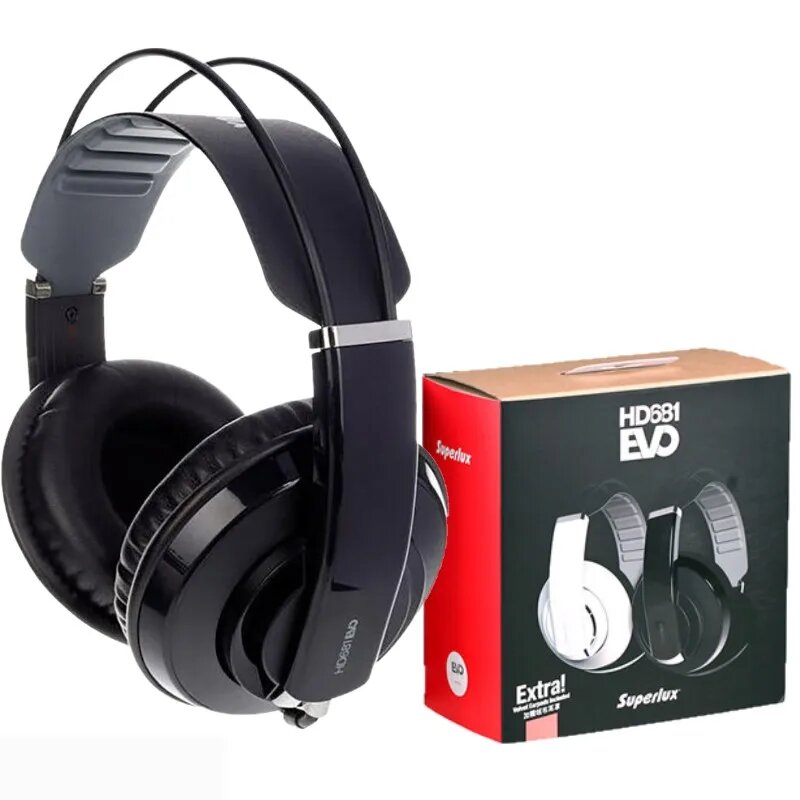 Superlux HD681 EVO черные наушники с упаковкой