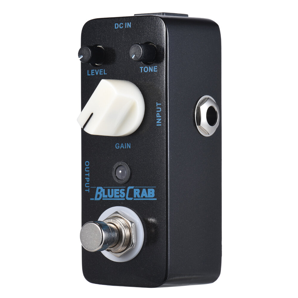 MOOER BLUES CRAB Blues Overdrive Педаль эффектов для гитары True Bypass Цельнометаллический корпус
