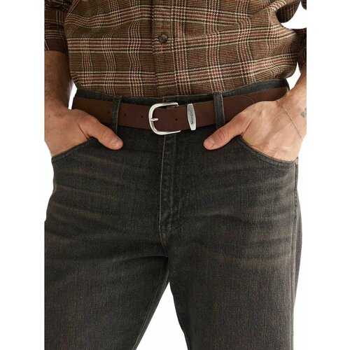 фото Ремень wrangler для мужчин, размер 75, коричневый