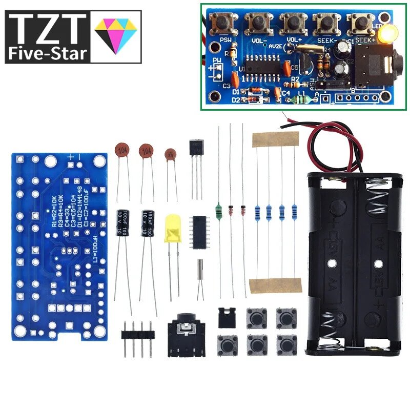 Модуль радиоприемника TZT 1PCS