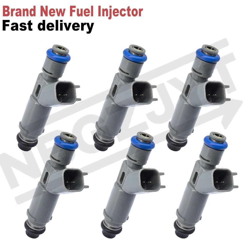 Топливная форсунка для Chevrolet и Pontiac 12582704, FJ718, 12606110, 2172291, Cobalt, Hhr, Malibu, G4, G5, 2.2L, 2.4L L4, 6 шт.