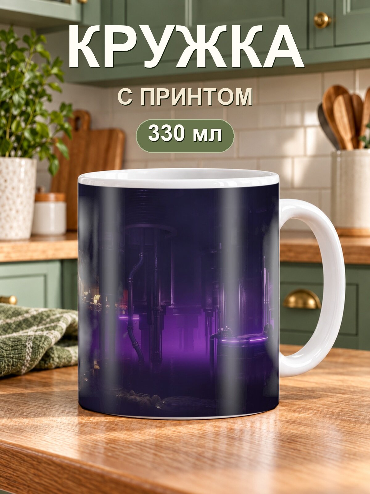 Кружка MoodRoom «Destiny 2 Game», керамическая, 330 мл, для чая и кофе