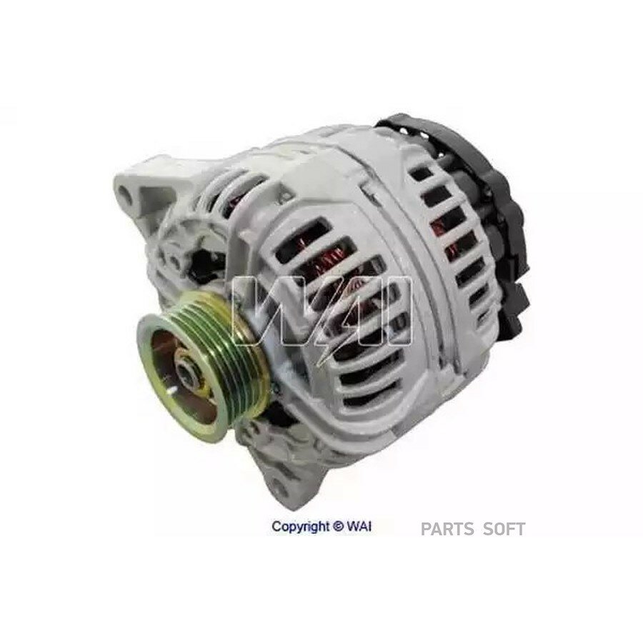 Генератор (новый) Audi (1999-2002) Audi - Europe (1998-2005) Skoda - Europe (2002-2008) Volkswage от официального дистрибьютора, WAI, артикул 13951N