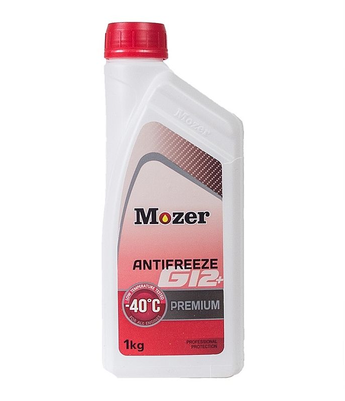 Антифриз Mozer Premium G12+ 1 кг красный