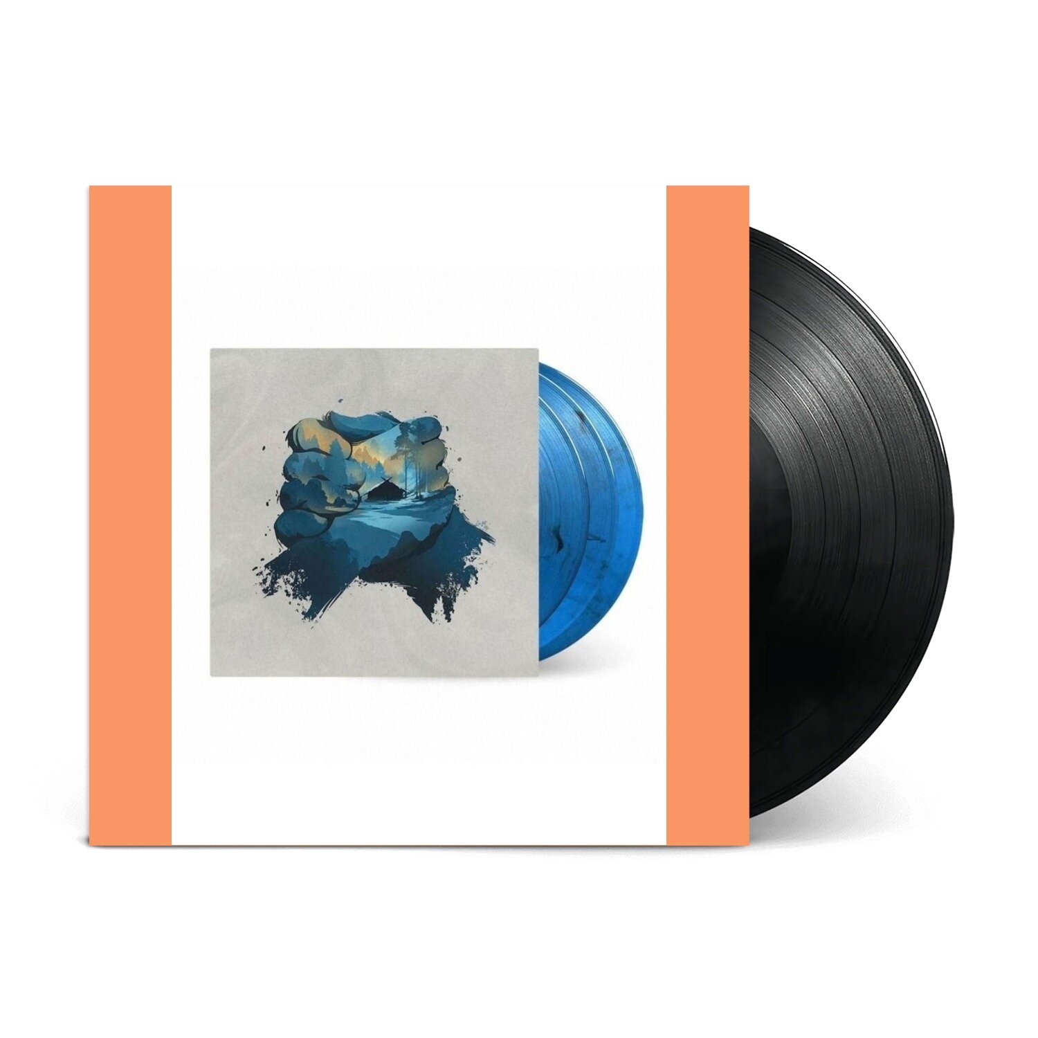 Виниловая Пластинка Bear McCreary - God Of War Ragnarok 3 x Album, Limited Edition, Blue & Black Marbled,