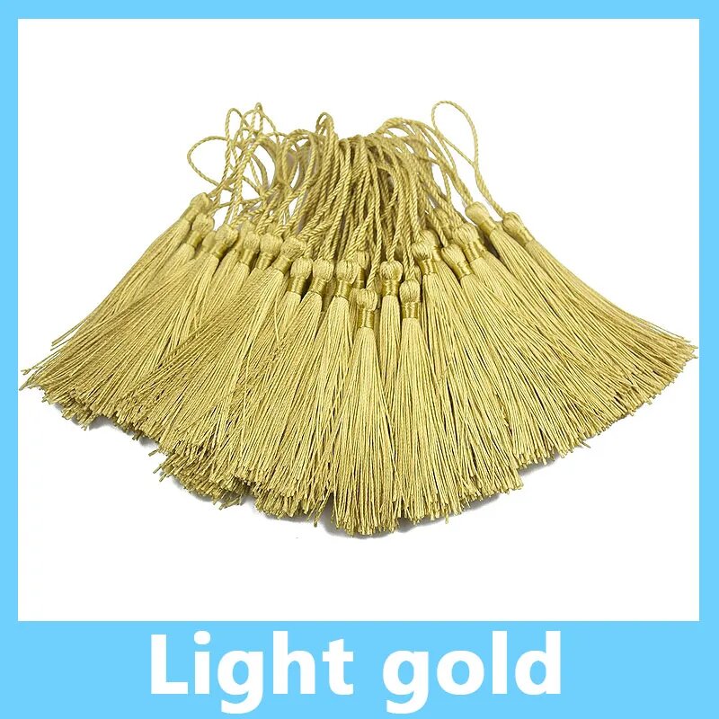 100 кисточек Light gold для рукоделия