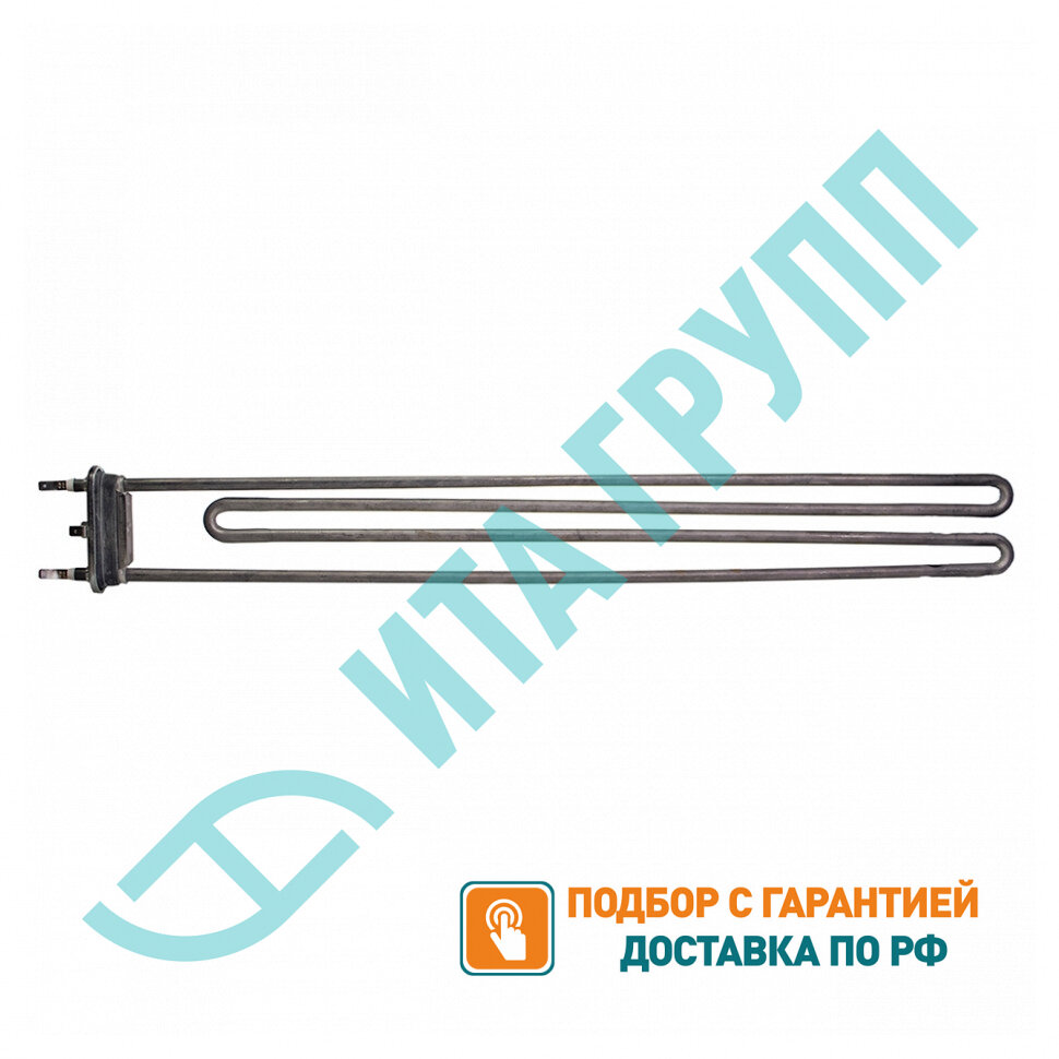 ТЭН 6000W (6кВт) для промышленной стиральной машины, 815842