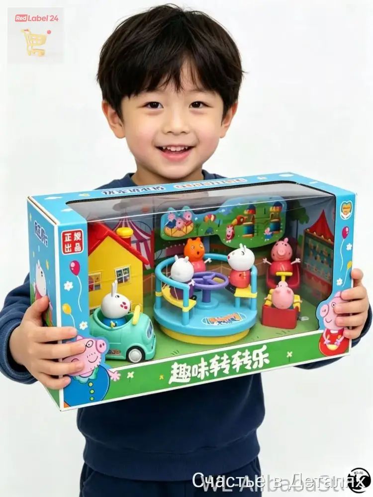 Игровой набор Дом Свинки Пеппы с каруселью и фигурками для детей 3+ от HASBRO (эксклюзив)