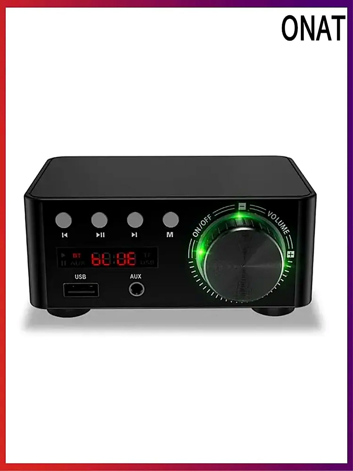 L250 Вт + 50 100 Bluetooth 5.0 Усилитель Цифровой Аудио Мощности Черный