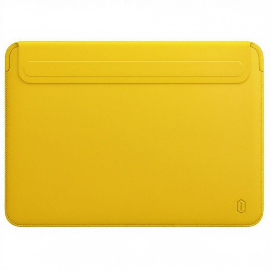 Чехол-конверт для MacBook Neo 13" A18 Pro 2026 (A3404) WiWU Skin Pro II, лимонный