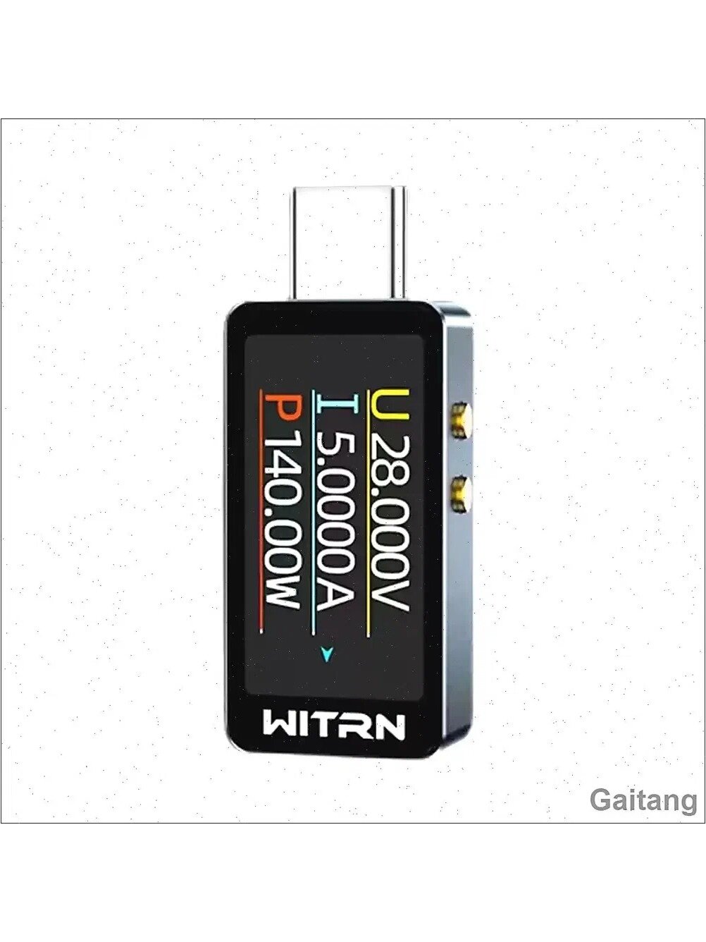 Тестер напряжения и тока WITRN CC1 USB, Цвет Черный, Интерфейсы USB