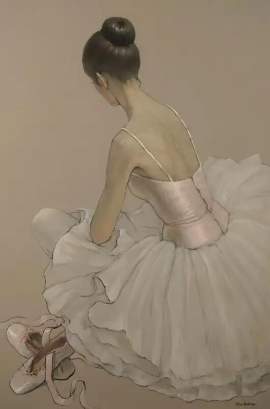 Европейский постер для балета 1, 70X100cm Unframed