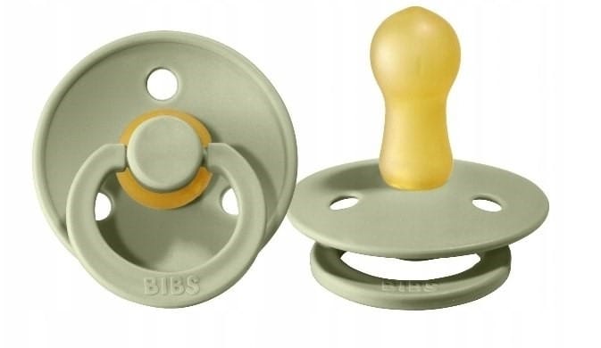 Пустышка BIBS Colour, каучук Hevea, Sage, размер 1