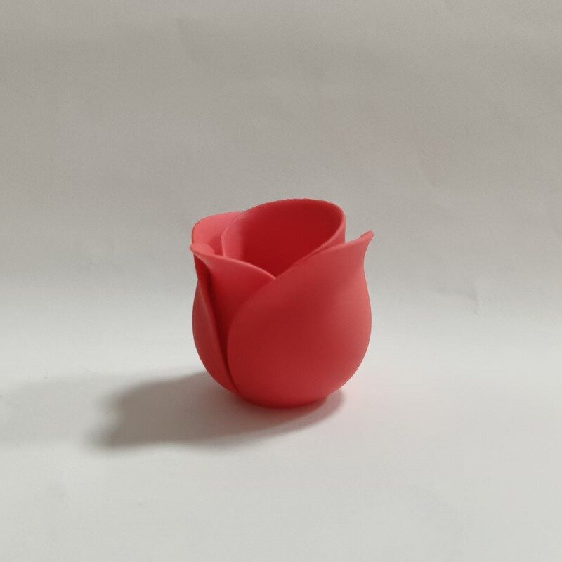 Трансграничный хит продаж: 3D-печатный цветочный горшок в форме розы, для повседневного садоводства, всесезонный горшок для суккулентов, декор для стола и балкона на День святого Валентина.