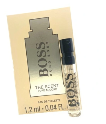 Хуго Босс Пьюр Аккорд туалетная вода для мужчин 1.2 мл пробник - Hugo Boss The Scent