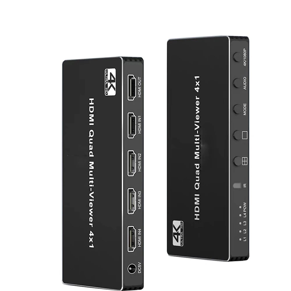 HDMI Multiviewer 4K 4x1 4x2