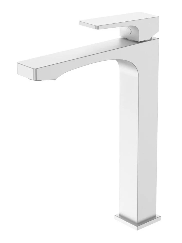 Смеситель для раковины высокий Haiba HB11837-8, белый