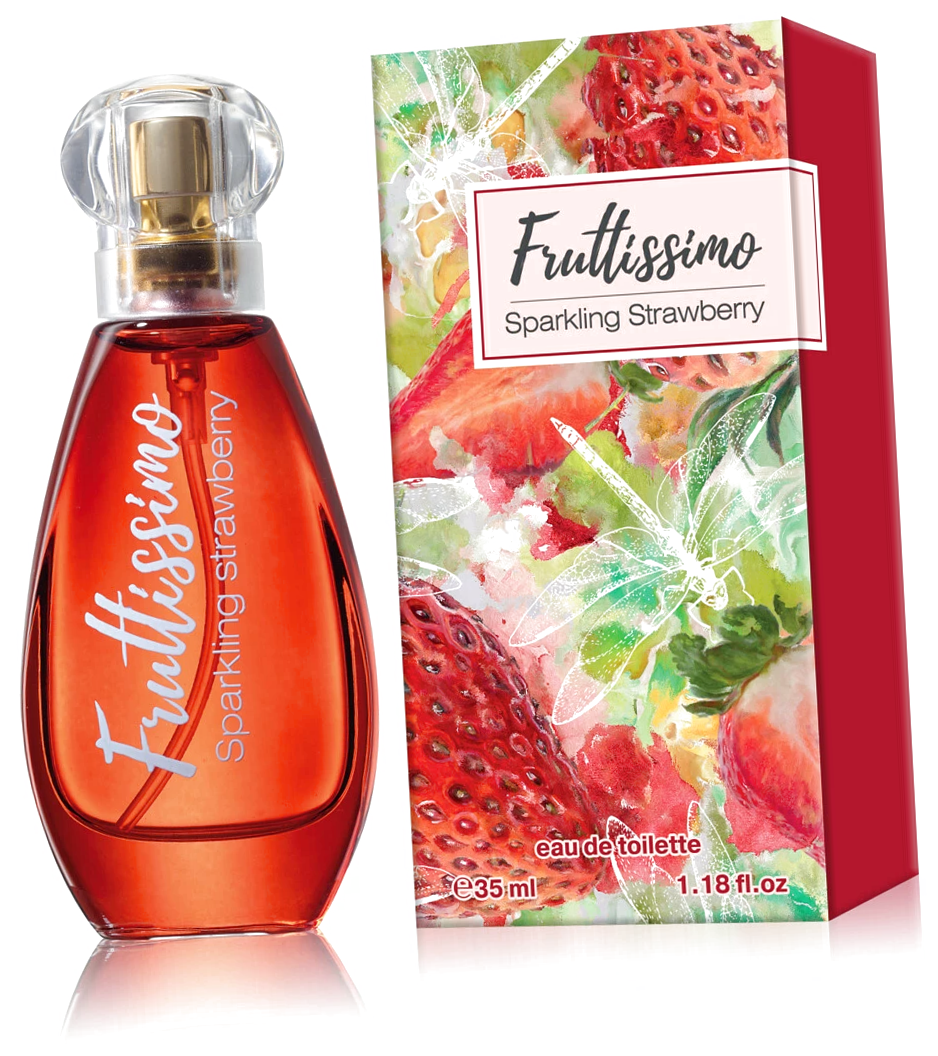 Туалетная вода Брокард Клубничное Мохито унисекс 35 мл / Fruttissimo Sparkling Strawberry