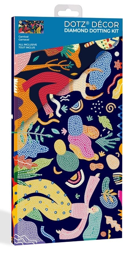Алмазная мозаика Diamond Dotz Carnival, 40x20 см, разноцветный